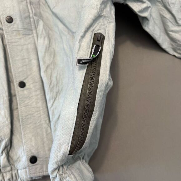 Frogg Toggs Men’s Grey Zip Up Jacket Size Medium 100% Polypropylene - Picture 4 of 11